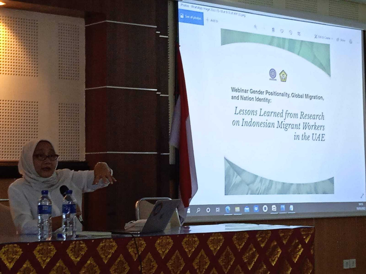 FISIP UNUD Holds a Seminar on Gender Dimensions in the Problem of Indonesian Migrant Workers in the United Arab Emirates