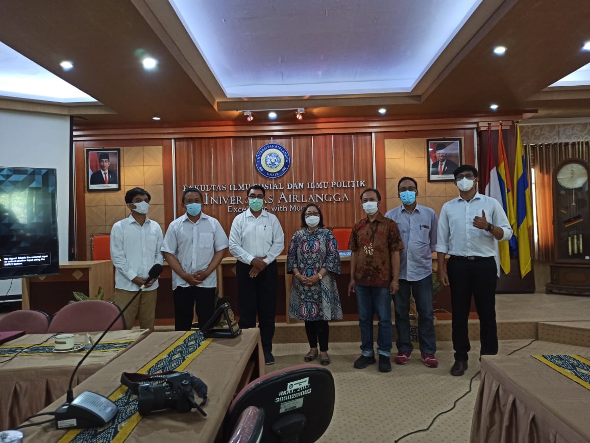 Ahead of Preparation for the Opening of Masters, Political Science Udayana Conducts Benchmarking Study at Airlangga University