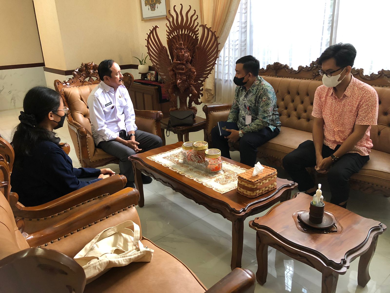 Collaborating with the MBKM Partnership Program between the Faculty of Social and Political Sciences, Udayana University and the Bali Provincial Tourism Office
